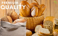 Reusable Linen Bread Bags - 100% Linen Washable - Combo Set of 2 - Loaf Bag  (12 x 16 inches) and Baguette Bag (20 x 6 inches) Artisan Bread, Fresh Produce Drawstring Storage Bags